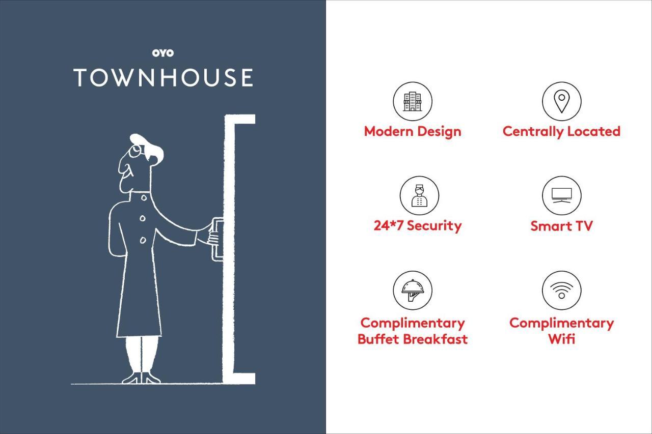 Oyo Townhouse 034 -Halcyon Hitech City Road Hyderabad Exterior foto